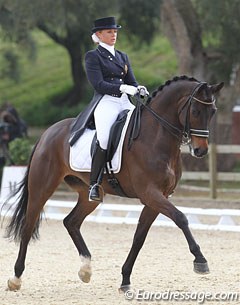 Noemie Goris and Ucelli T at the 2011 Sunshine Tour in Spain :: Photo © Astrid Appels