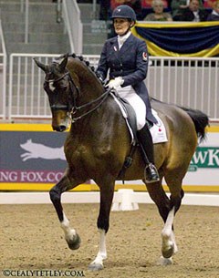 Ashley Holzer and Breaking Dawn at the 2011 CDI Toronto :: Photo © Cealy Tetley