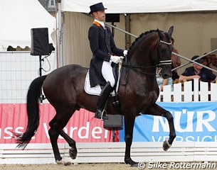 Hans Peter Minderhoud and Withney van 't Genthof