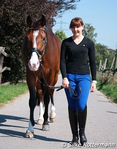 Walking back to the barn