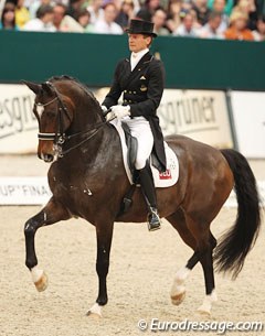 Edward Gal and Sisther de Jeu at the 2011 World Cup Finals :: Photo © Astrid Appels
