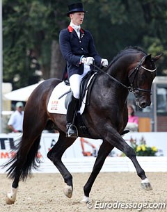 Tom Franckx and Bon Bravour in Verden :: Photo © Astrid Appels