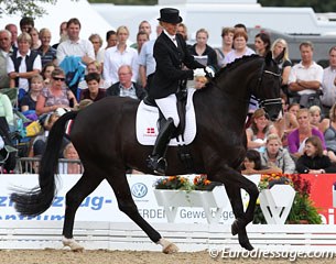 Sanne Henningsen on Atterupgaards Final Kiss (by French Kiss x Diamond)