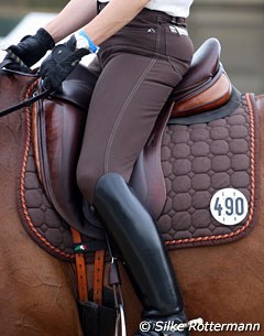 Silke loves Minna Telde's brown saddle
