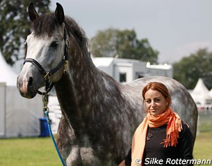 Martina Testi with Calvin