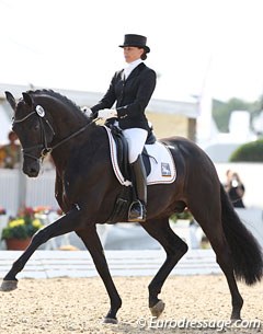 Furstenball at the 2011 World Young Dressage Horse Championships