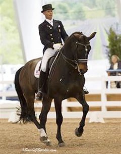 Steffen Peters and Ravel at the 2011 World Dressage Masters in Palm Beach :: Photo © Sue Stickle