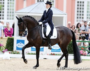 New comers Swedish Cecilia Dorselius on her gorgeous Westfalian Lennox (by Laurentianer x Florestan)