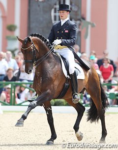 Sune Hansen on Blue Hors Romanov