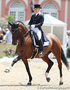 Norwegian Siril Helljesen on her talented Don Schufro mare Dorina