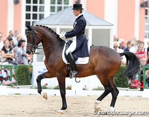 Heike Kemmer on Feleciano (by Florestan x Barbados)