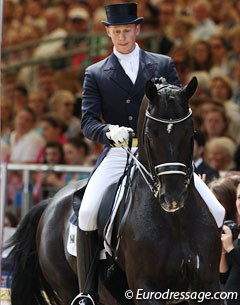 Matthias Alexander Rath on Totilas at the 2011 CDI Wiesbaden :: Photo © Astrid Appels