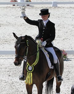 The young horse winner: Hanna Karasiova on Aspekt
