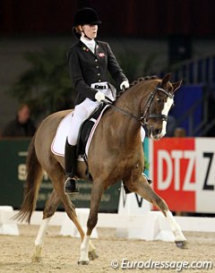 Danish Maja Andreasen on the experienced pony Armando.