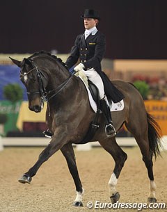 Jonas Elvebakk and Cartier at the 2011 CDI Zwolle :: Photo © Astrid Appels