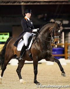 Angela Krooswijk and Roman Nature at the 2011 CDI Zwolle :: Photo © Astrid Appels