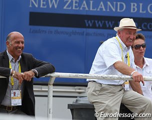 Jonny Hilberath and Klaus Balkenhol are all smiles