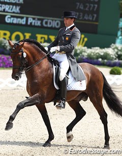 Jose Daniel Martin Dockx on Grandioso at the 2012 CDIO Aachen :: Photo © Astrid Appels