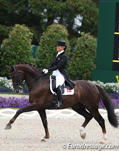 Anna Kasprzak and Donnperignon also rode to Phil Collins music like Max-Theurer