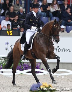 Patrik Kittel on the Oatley family's Swedish warmblood Toy Story (by Come Back II)