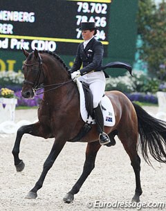 Australian Lyndal Oatley on Sandro Boy (by Sandro Hit)