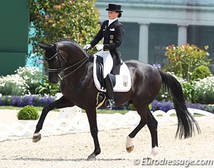 Kristina Sprehe and Desperados win the 2012 CDIO Aachen Grand Prix :: Photo © Astrid Appels