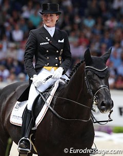 Kristina Sprehe and Desperados won the CDIO Grand Prix Special at the 2012 CDIO Aachen :: Photo © Astrid Appels