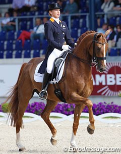 Marlies van Baalen and Miciano at the 2012 CDIO Aachen :: Photo © Astrid Appels