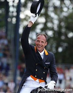 Van der Meer rejoices