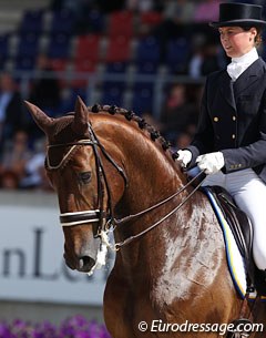 Maria von Essen and Ferdi at the 2012 CDIO Aachen :: Photo © Astrid Appels