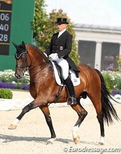 Wolfram Wittig and Bertoli W at the 2012 CDIO Aachen :: Photo © Astrid Appels