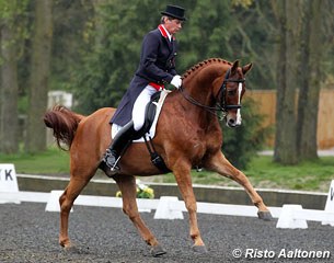 Emile Faurie on the Hessian bred Corbiere