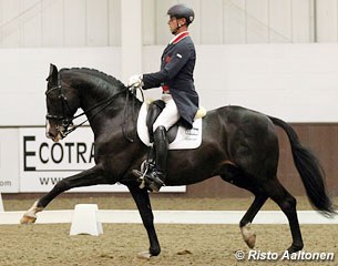 Carl Hester and Uthopia at the 2012 CDN Addington