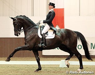 Imke Schellekens and Toots at the 2012 CDI Addington :: Photo © Risto Aaltonen