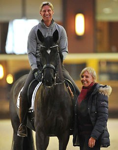 Arlette Jasper-Kohl with Patrik Kittel on Donna Unique :: Photo © Tanja Becker