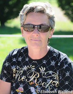 Susi Eggli, organizer of the dressage divisions at the 2012 Swiss Young Horse Championships