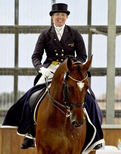 Rozzie Ryan and GV Bullwinkle are victorious in the big tour at the 2012 CDI Boneo