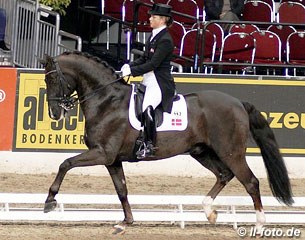 Anna Kasprzak and Donnperignon at the 2012 CDI Bremen :: Photo © ll-foto.de