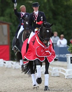 Nathalie zu Sayn-Wittgenstein and Digby win the 2012 Danish Championships :: Photo © Ridehesten