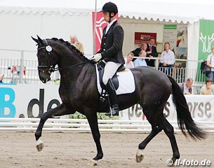 Hermann Gerdes and Fiderhit at the 2012 Bundeschampionate