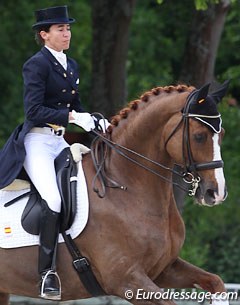 Beatriz Ferrer-Salat and Delgado at the 2012 CDI Compiegne :: Photo © Astrid Appels