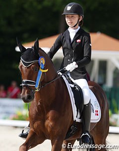 Nikoline Ravn Jensen and Campari W at the 2012 CDI Compiegne :: Photo © Astrid Appels
