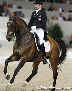 Michal Rapcewicz and Randon at the 2012 World Cup Finals :: Photo © Astrid Appels