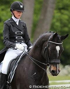 Amanda Overgaard and Master Mind in 2012 :: Photo © Ridehesten