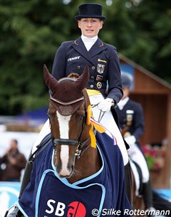 Anabel Balkenhol and Dablino sweep the board at the 2012 CDI Donaueschingen :: Photo © Silke Rottermann