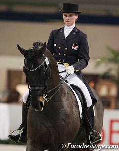 Debora Pijpers on the Grand Prix schoolmaster Now I'm Here (by Contango)