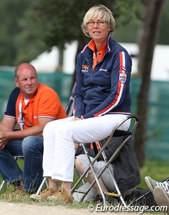 Dutch chef d'equipe Tineke Bartels
