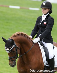 Maria Christensen on the Dutch bred Welsh pony Vegelin's Goya