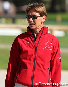 Vibeke Degn Andersen at the 2012 European Pony Championships :: Photo © Astrid Appels
