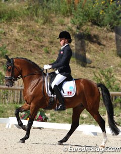 Danish team new comers Sille Engermann on Janine